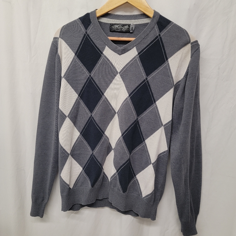 Argyle sweater